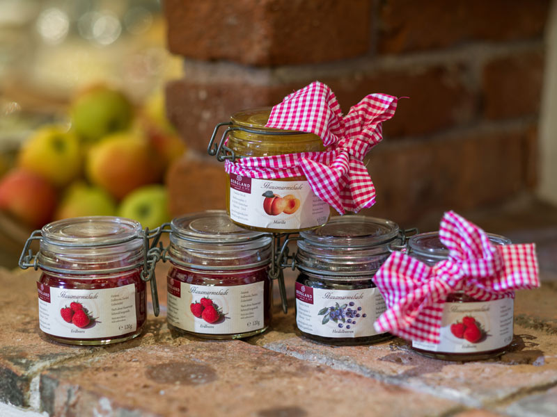 selbstgemachte marmelade bergland