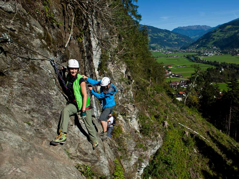 klettersport klettersteig zillertal