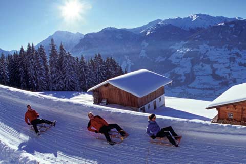 Rodelspass in Hintertux